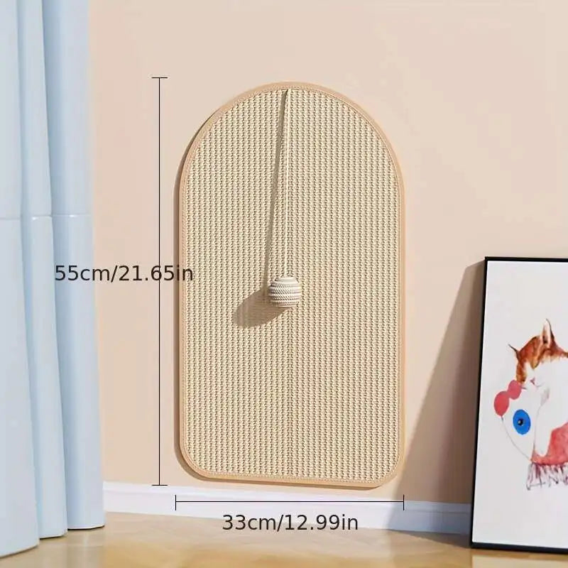 Griffoir mural 3-en-1 pour chat