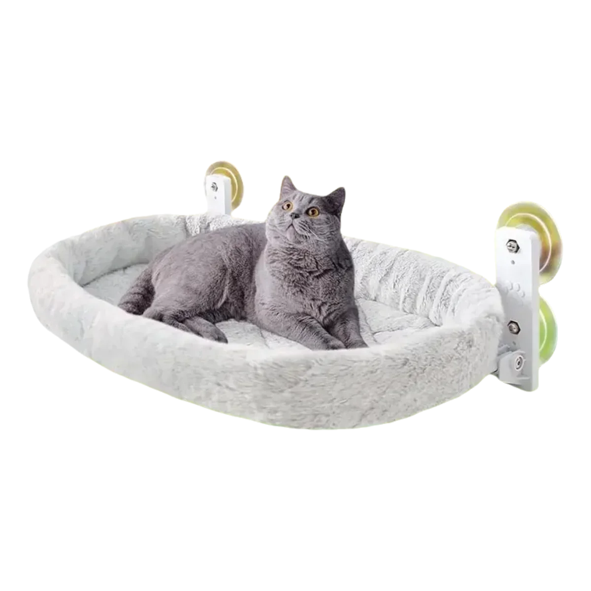 Hamac de fenêtre pour chat – Lit pliable avec housse réversible