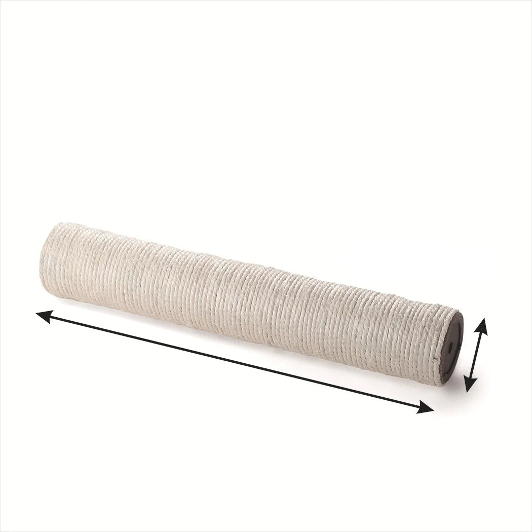 Griffoir en sisal pour chat – Poteau de rechange modulable