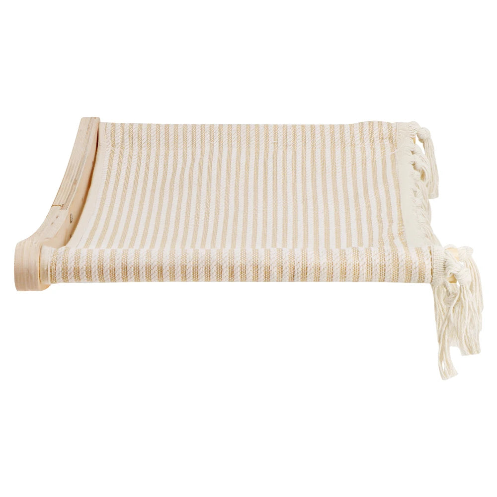 Hamac mural chat design macramé – Griffoirs Mural chic et robuste