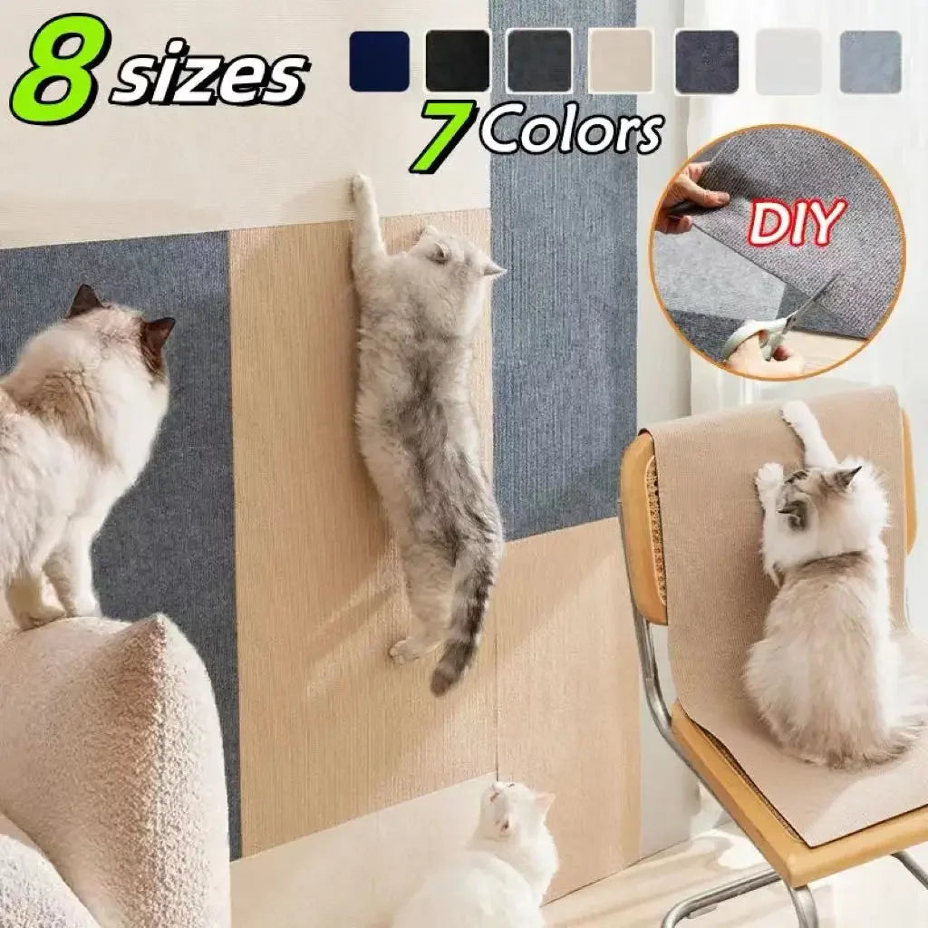 Tapis griffoir autocollant pour chat – Protection canapé et meubles