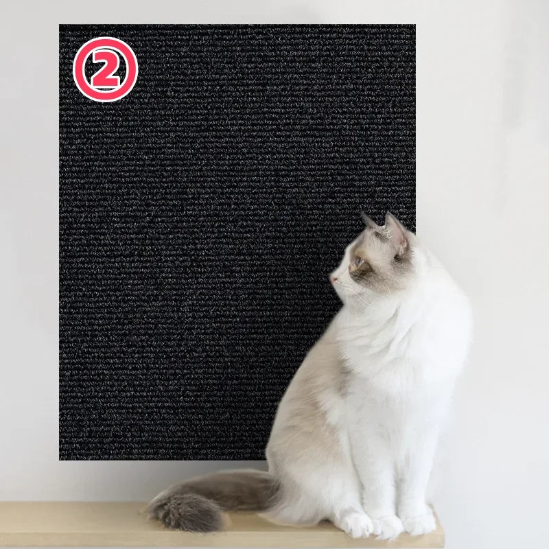 Tapis griffoir autocollant pour chat – Protection canapé et meubles