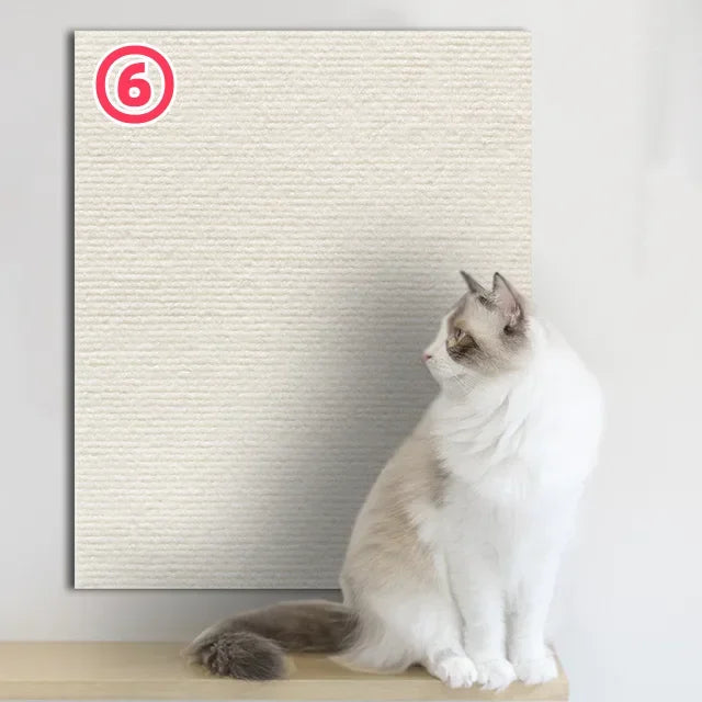 Tapis griffoir autocollant pour chat – Protection canapé et meubles