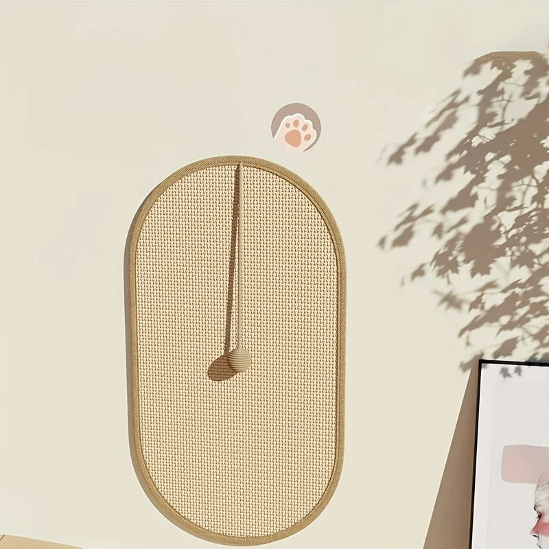 Griffoir mural 3-en-1 pour chat