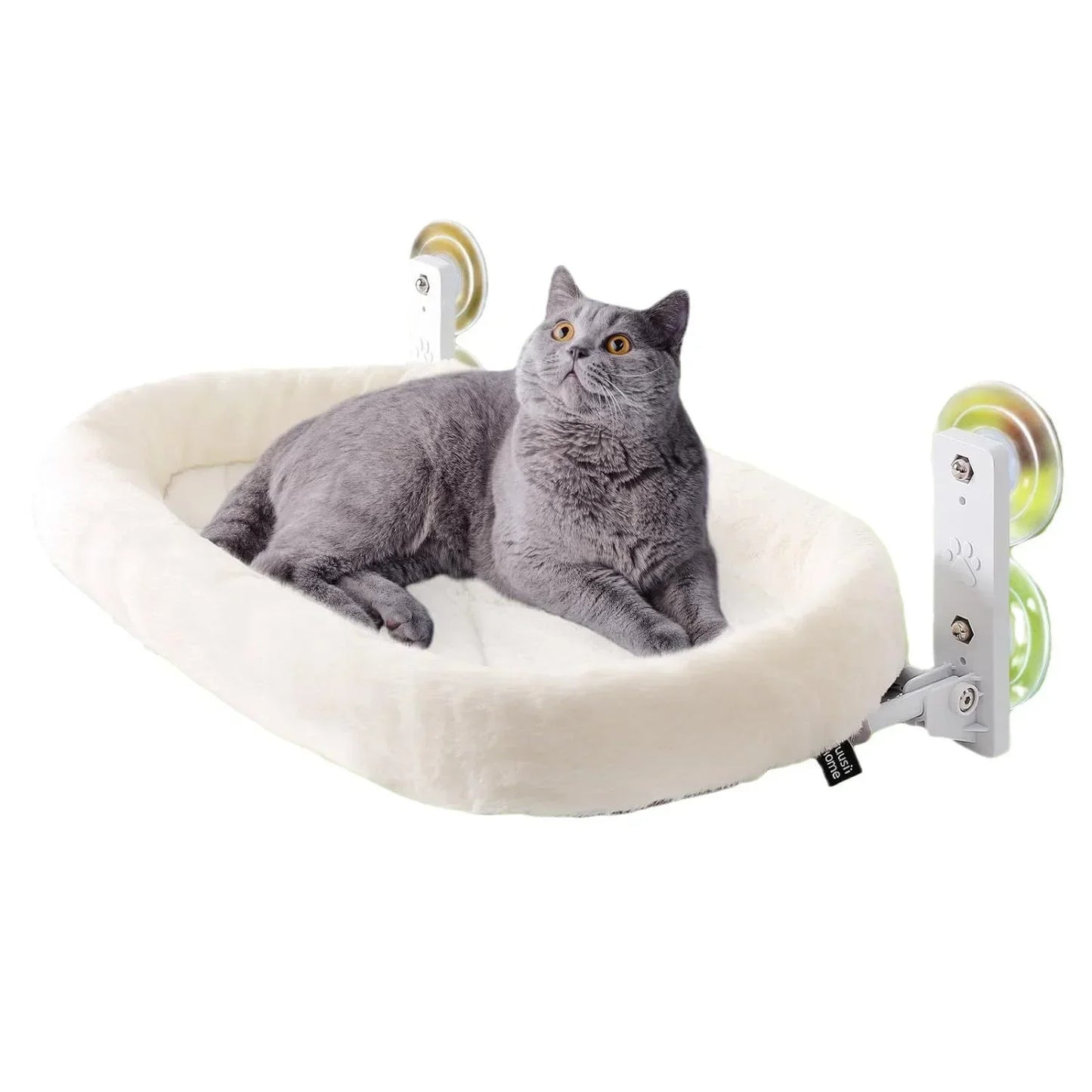 Hamac de fenêtre pour chat – Lit pliable avec housse réversible