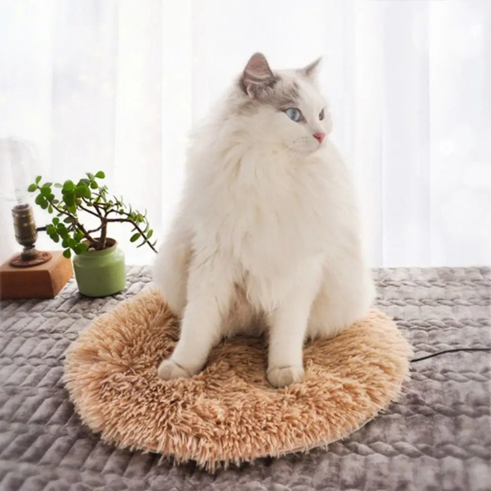 Coussin chauffant pour chat 40 cm – Imperméable, anti-griffures et alimentation USB